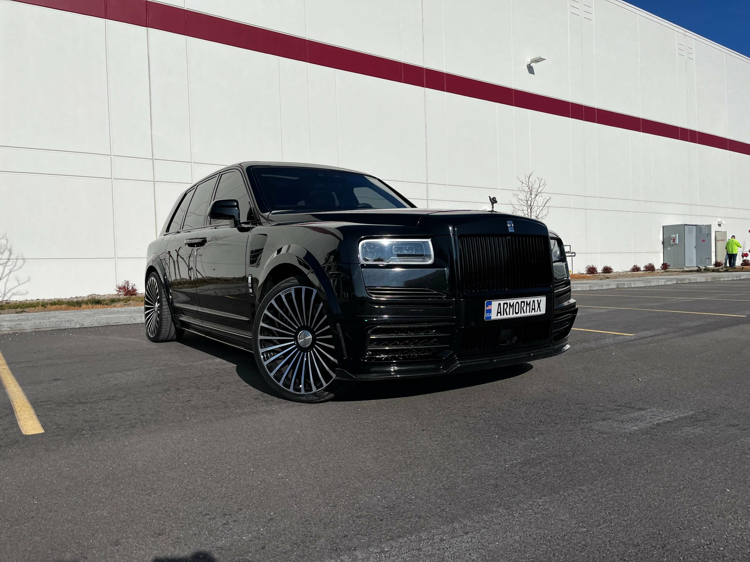 Bulletproof Rolls Royce Cullinan Armormax Utah Side