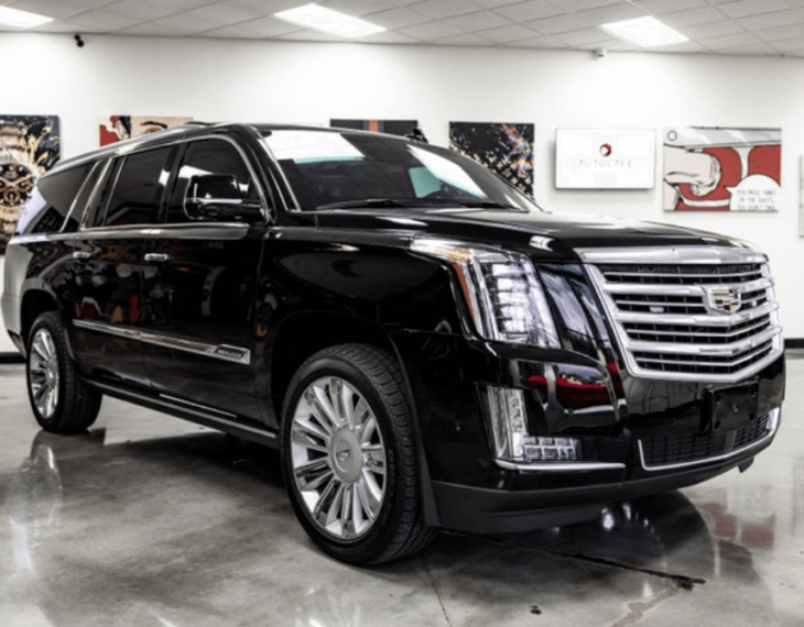 Bulletproof 2017 Cadillac Escalade Armormax Conversion Armored B6 Escalade Palm Tree