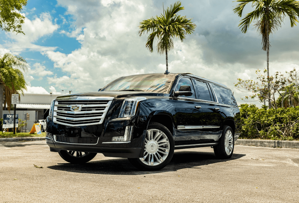 Bulletproof 2017 Cadillac Escalade Armormax Conversion Armored B6 Escalade Palm Tree