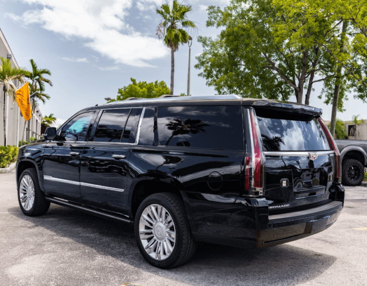 Bulletproof 2017 Cadillac Escalade Armormax Conversion Armored B6 Escalade Palm Tree