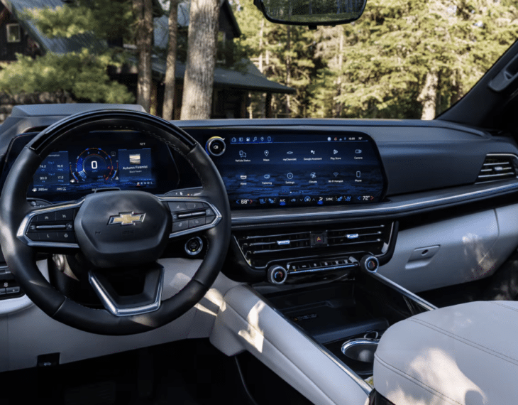Left side view of 2025 Chevy Suburban by Armormax®