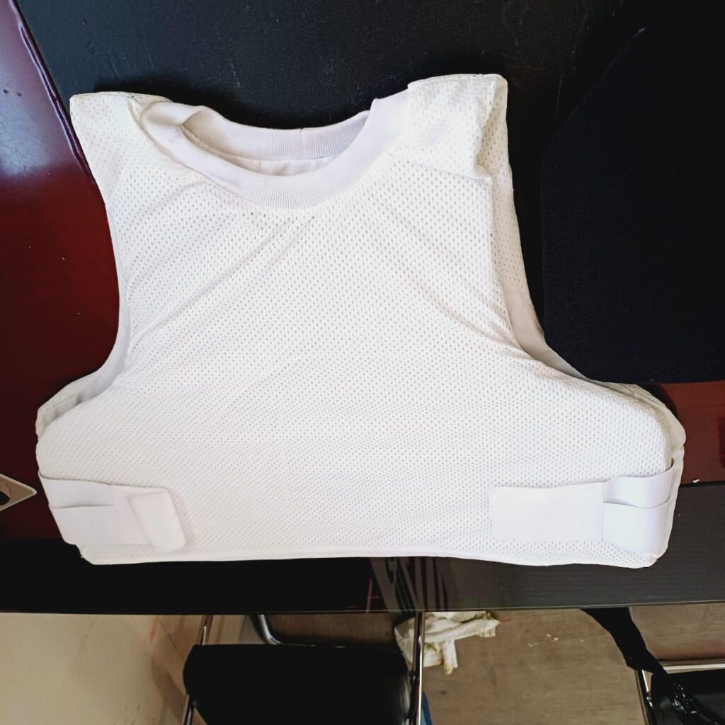 Under Armored Bulletproof vest and Helmet at Armourmax