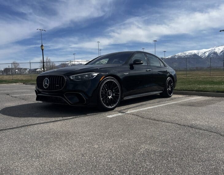 Bullet-resistant Mercedes-Benz S63 executive sedan with advanced armor system exclusive