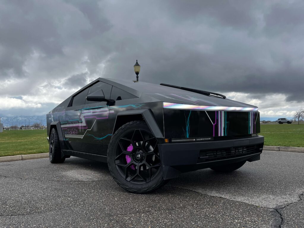 Armormax bulletproof vehicle maintaining factory performance and comfort Armoured cybertruck Tesla from Armormax