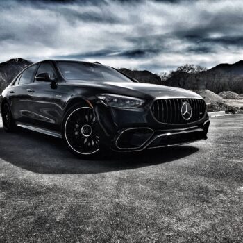 Bullet-resistant Mercedes-Benz S63 executive sedan with advanced armor system exclusive