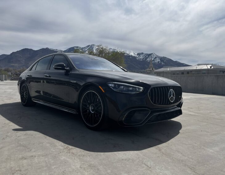 Bullet-resistant Mercedes-Benz S63 executive sedan with advanced armor system exclusive