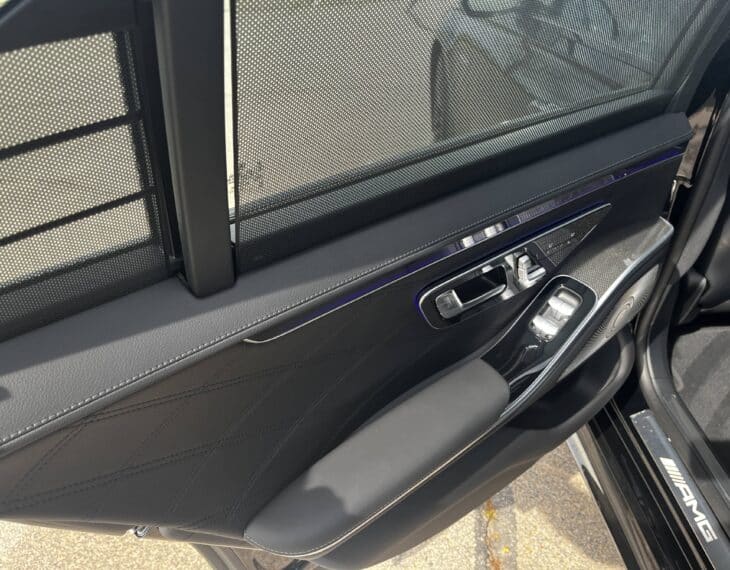 Bullet-resistant Mercedes-Benz S63 executive sedan with advanced armor system exclusive