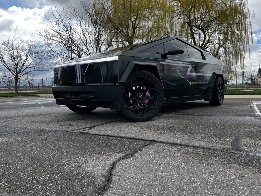 Tesla Cybertruck in Utah EV Auto